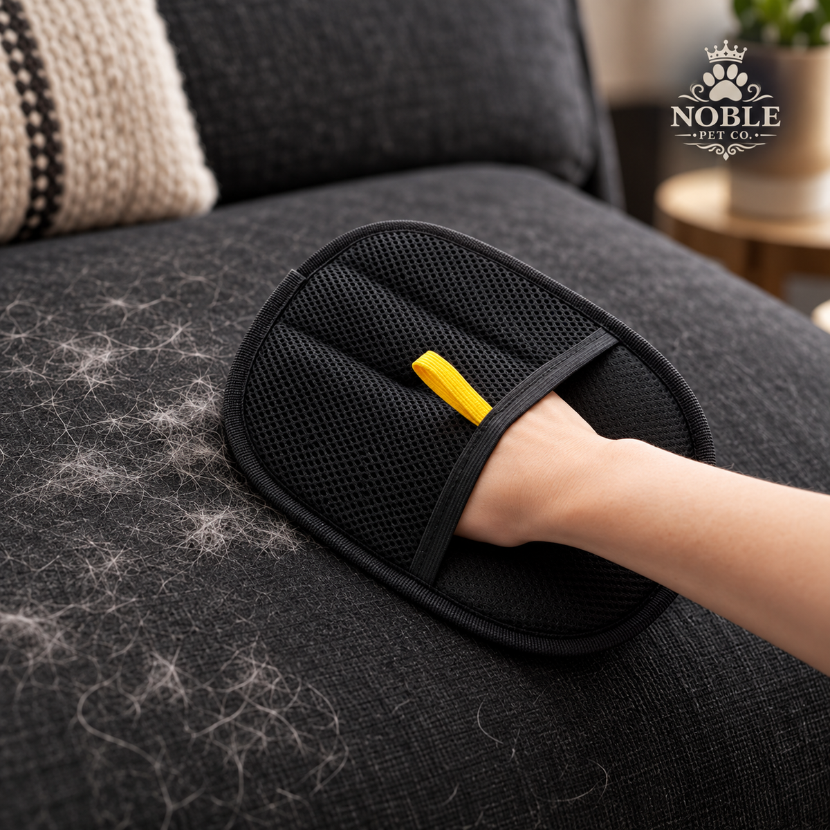 Pet Hair Removal glove for Dogs & Cats