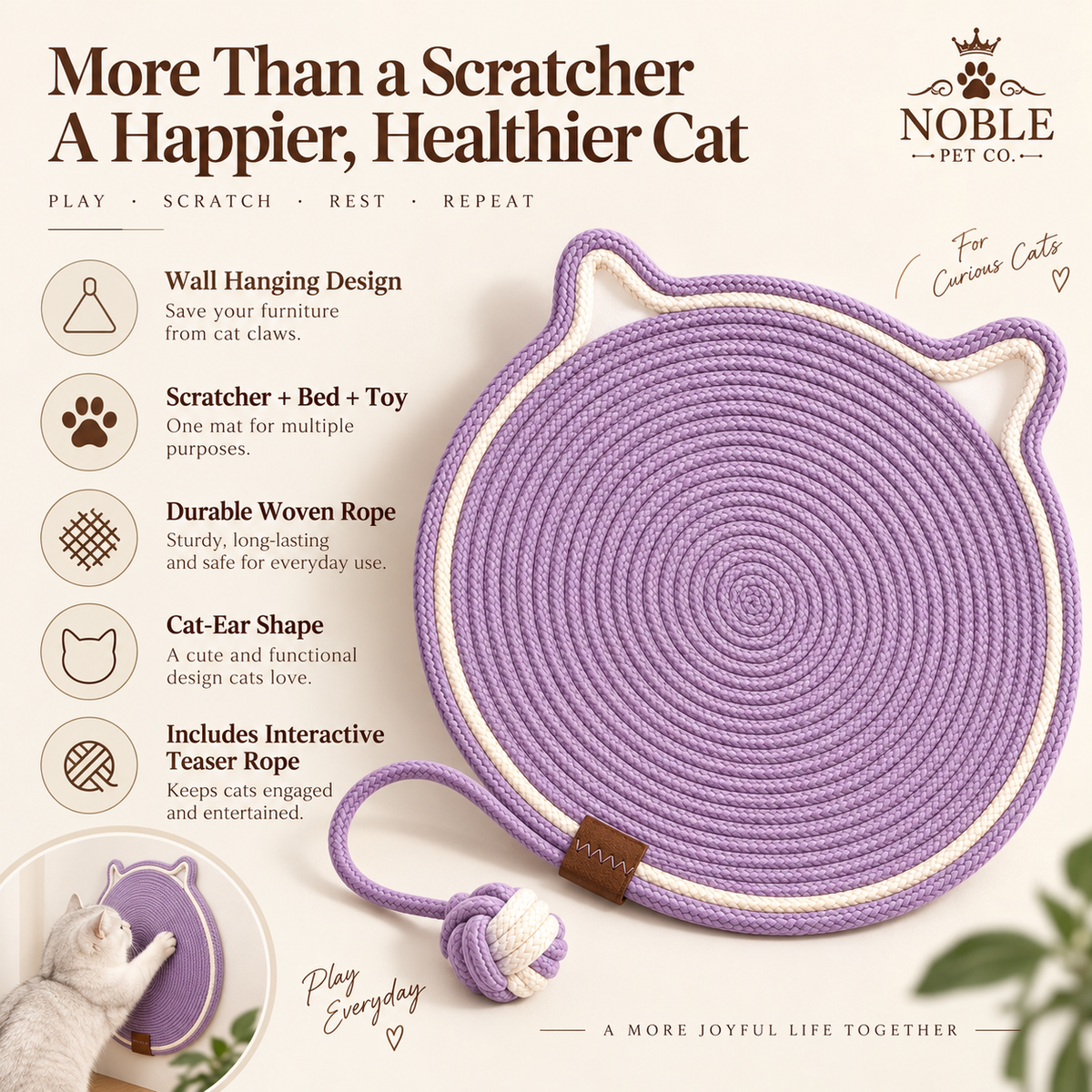 Cat Scratcher Mat