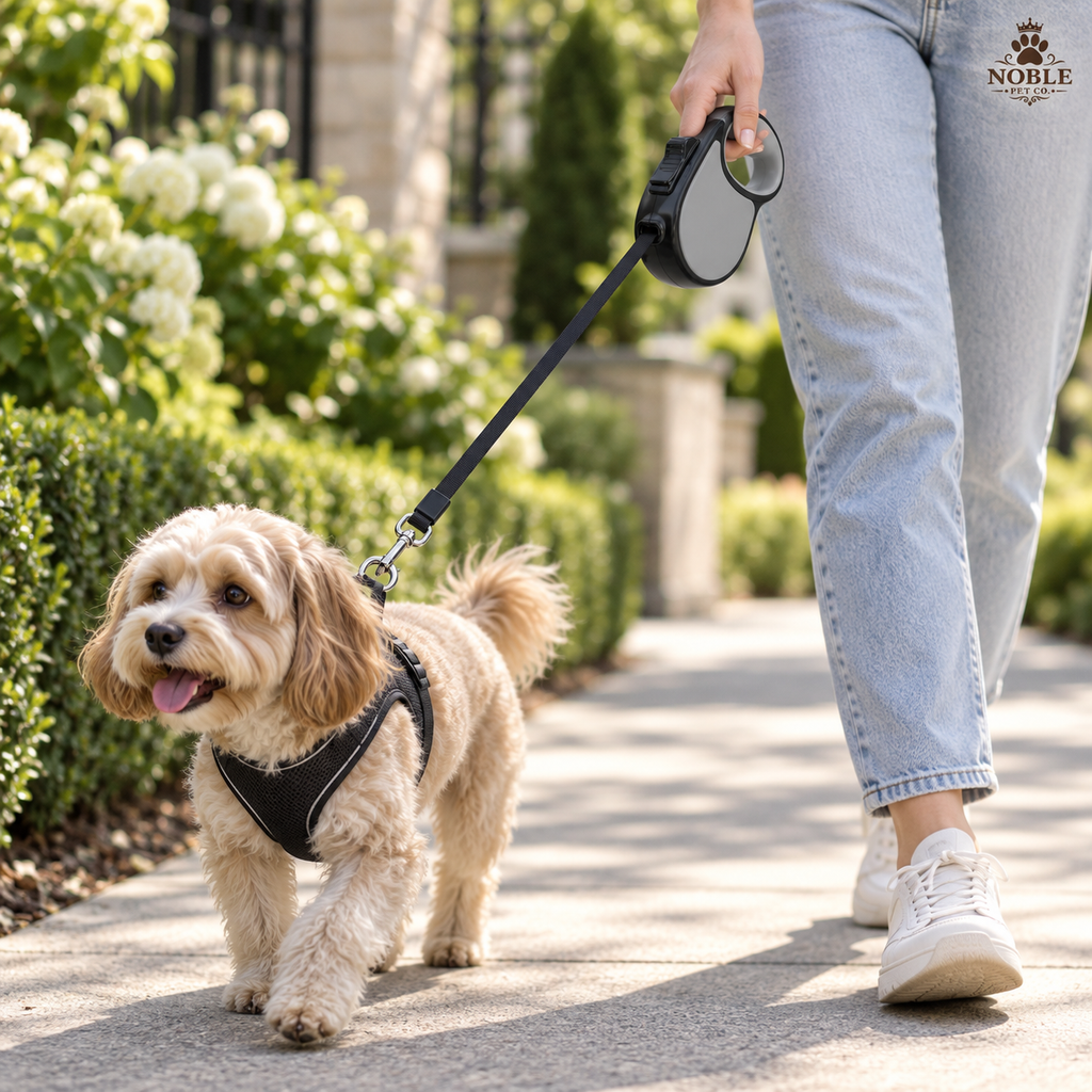 Retractable Cat & Dog Leash