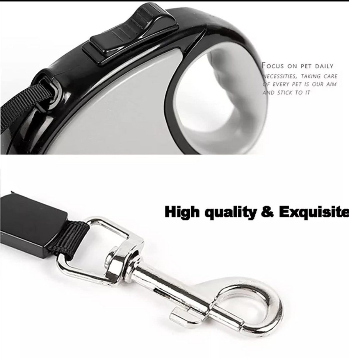 Retractable Cat & Dog Leash